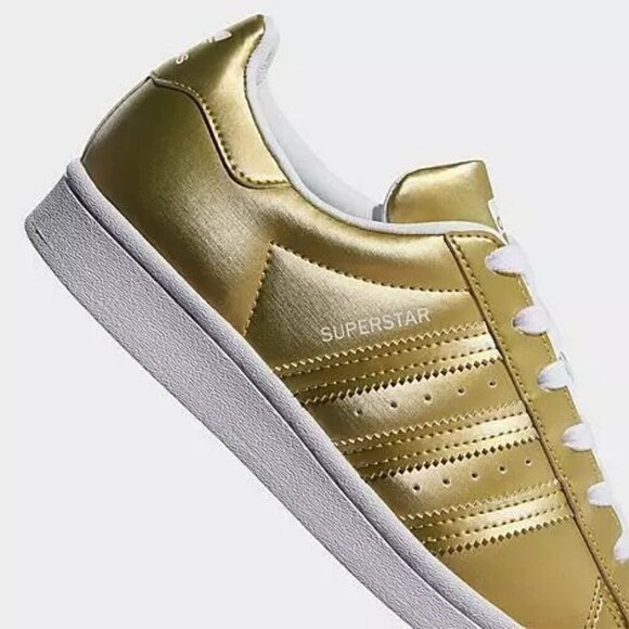 Adidas Superstar 'Gold Metallic' - Picture 5 of 11